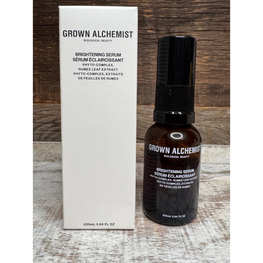 Grown Alchemist Brightening Serum 25ml | Full Size‎ NIB | MSRP=$70